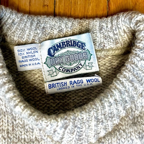 Vintage Cambridge Dry Goods Wool Reindeer Sweater - Picture 5 of 5